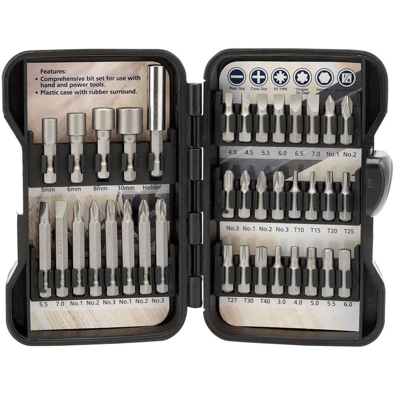 Draper Insert Bit Set – 37 Piece
