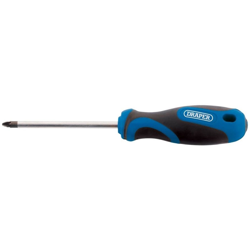 Draper Pozi Type Soft Grip Screwdriver – No 2 x 100