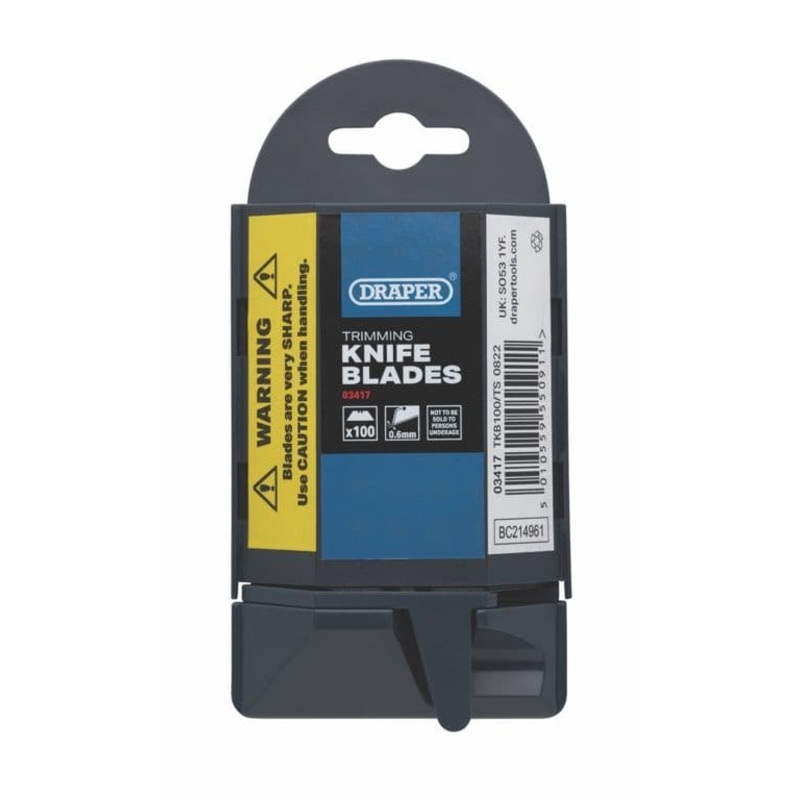 Draper Two Notch Trimming Knife Blades