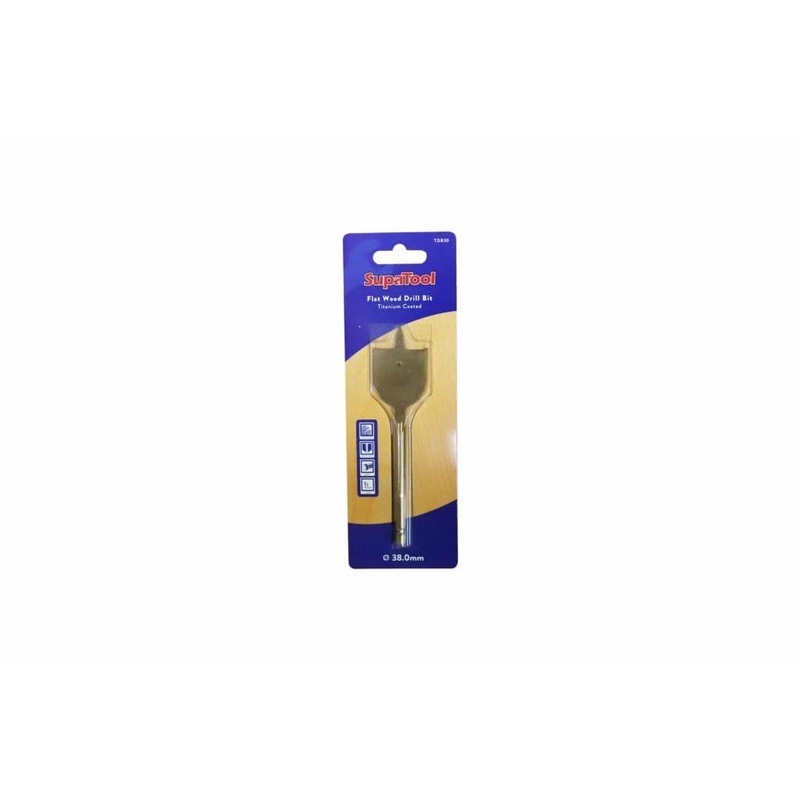 SupaTool Titanium Flat Wood Drill Bit – 38mm