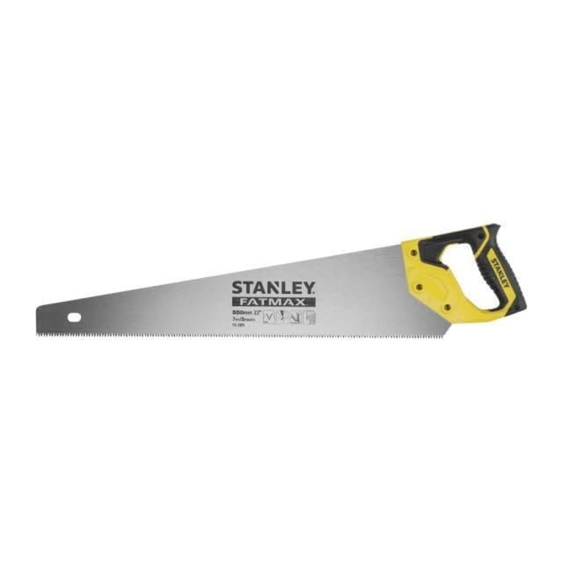 Stanley FatMax Heavy Duty Saw – Length: 550mm – No. of Teeth/Inch: 7