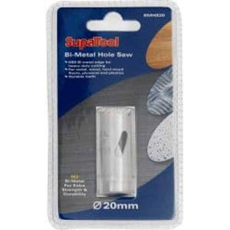 SupaTool Bi-Metal Hole Saw – 20mm
