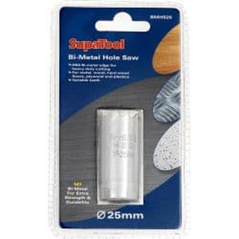 SupaTool Bi-Metal Hole Saw – 25mm