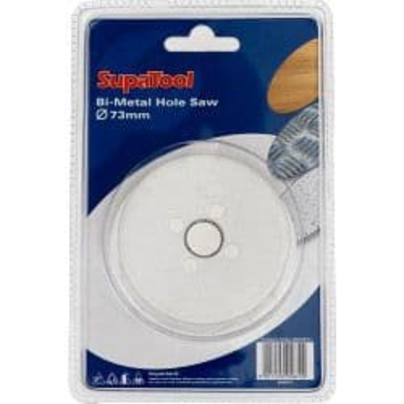 SupaTool Bi-Metal Hole Saw – 73mm