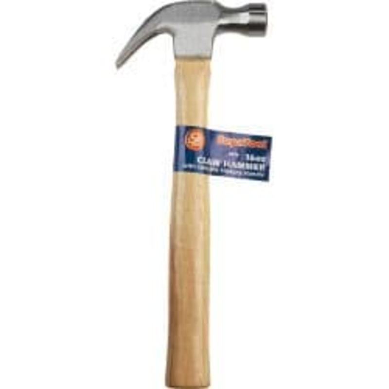 SupaTool Claw Hammer With Wooden Shaft – 16oz