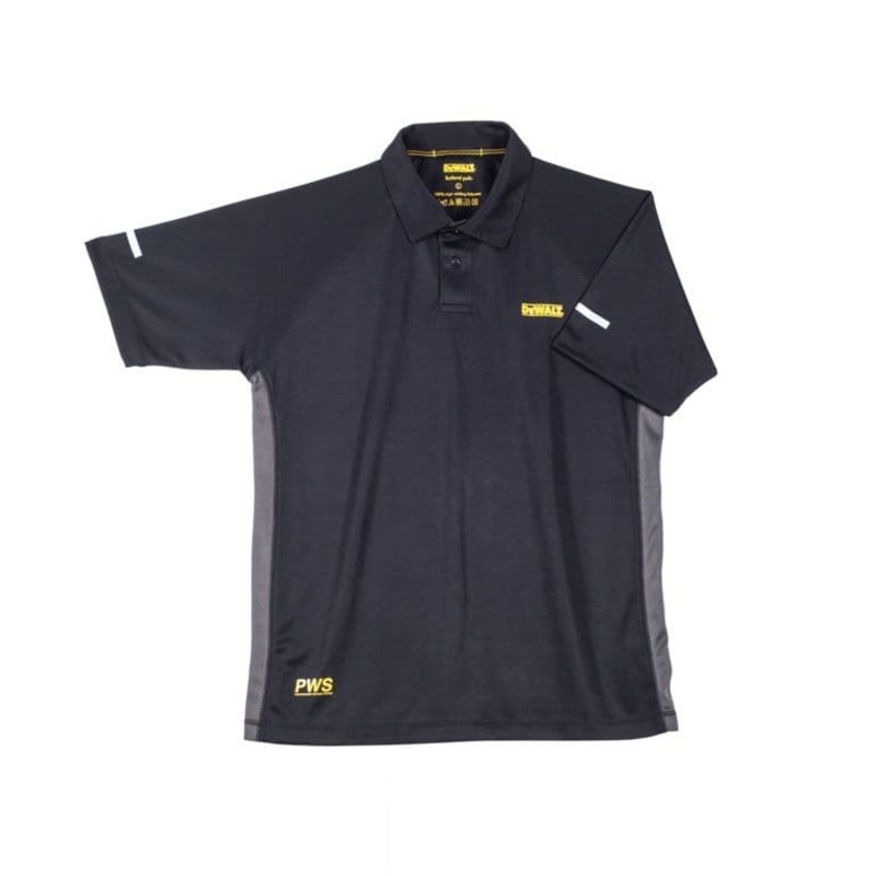 DeWalt Rutland Polo Shirt Grey/Black – Large