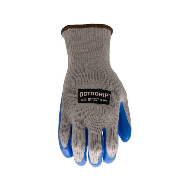 Octogrip 10g Heavy Duty Glove With Latex Palm – Large
