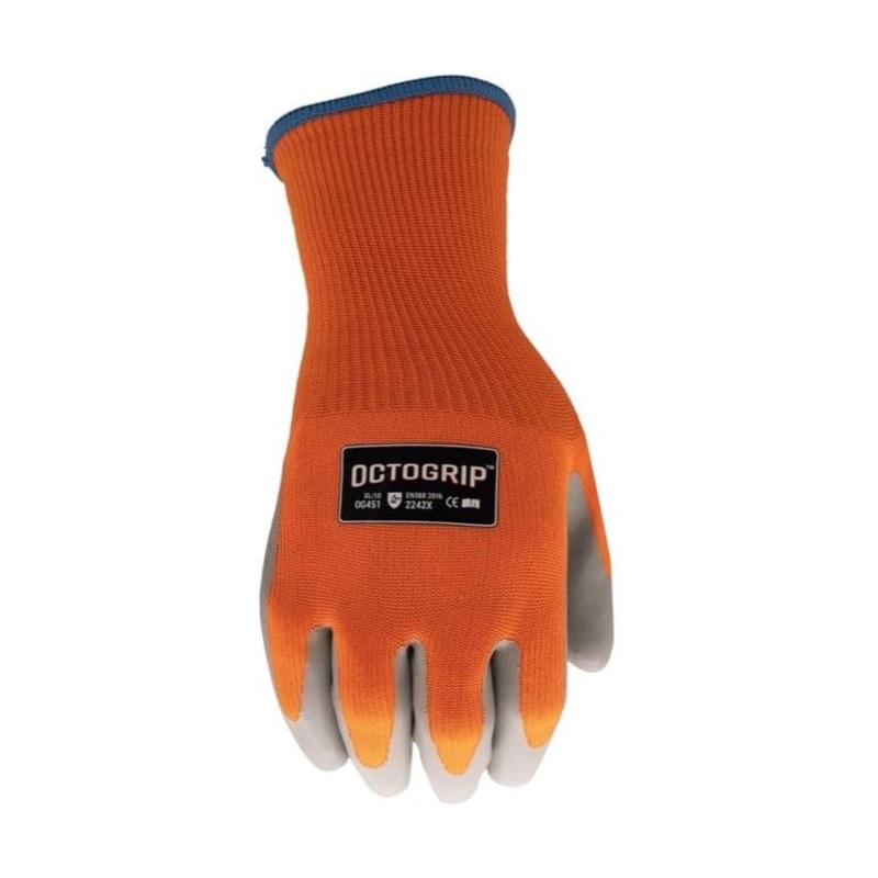 Octogrip 10g Winter Fleece Lined Glove with Latex Palm – Xl