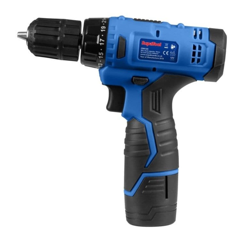 SupaTool Cordless Combi Hammer Drill Lithium Ion 18v