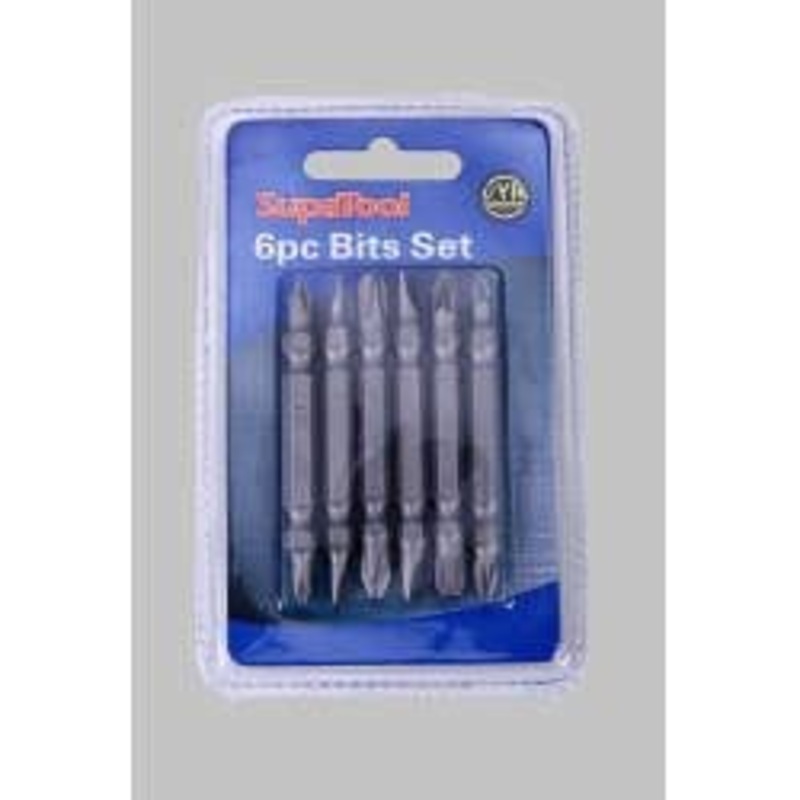 SupaTool Double End Power Bits – 6 Piece