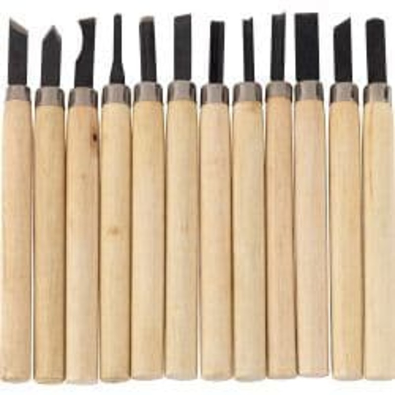SupaTool Sculptors Chisels – 12 Piece