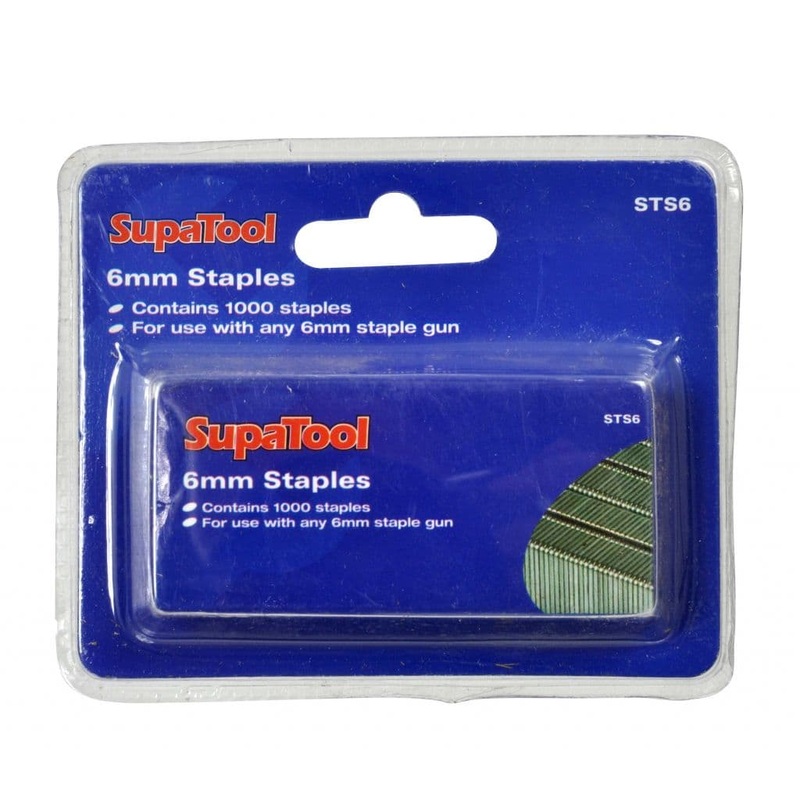 SupaTool Staples – 6mm