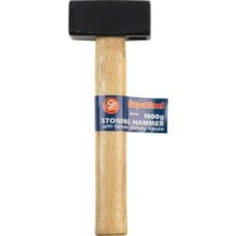SupaTool Stoning Hammer With Wooden Shaft – 1000g
