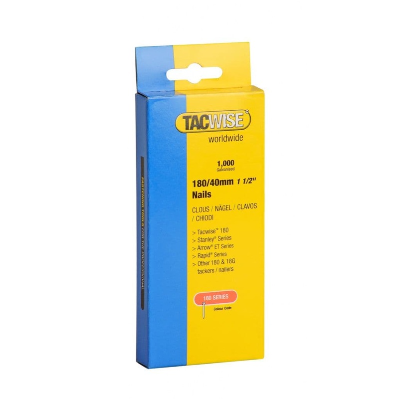 Tacwise Tacker Nails (180) – 40mm