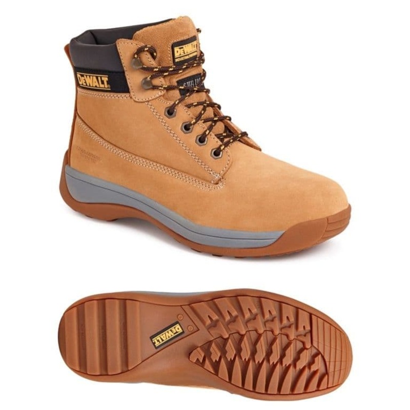 DeWalt Apprectice Honey Safety Boots – Size 8