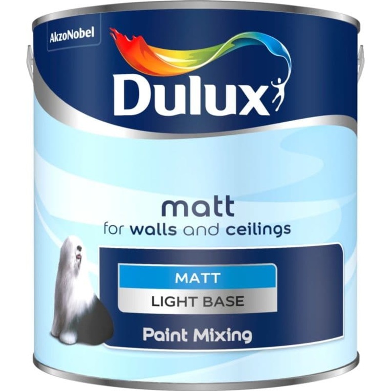 Dulux Colour Mixing 2.5L – Light Matt Base