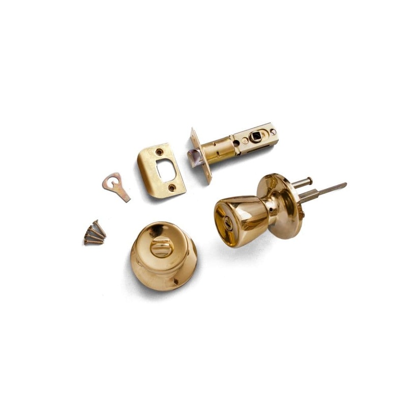 Era Privacy Lockset (Dia) 50 – (D) 35 – Finish: Brass