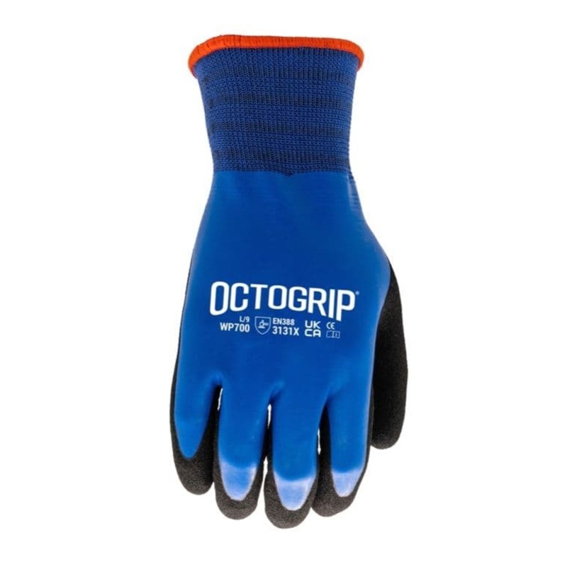 Octogrip 15g Double-dipped Latex Waterproof Glove – Large