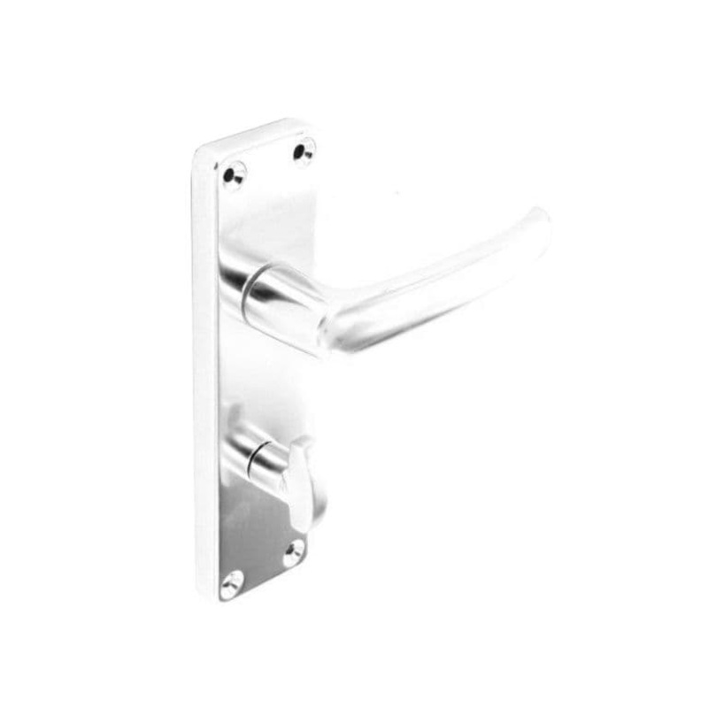 Securit Bright Aluminium Bath Handles – 150mm
