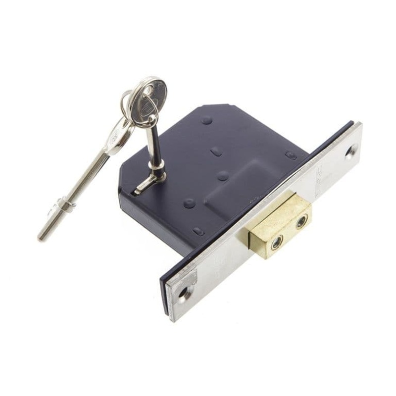 Sterling 5 Lever Deadlock Nickel – 2.5