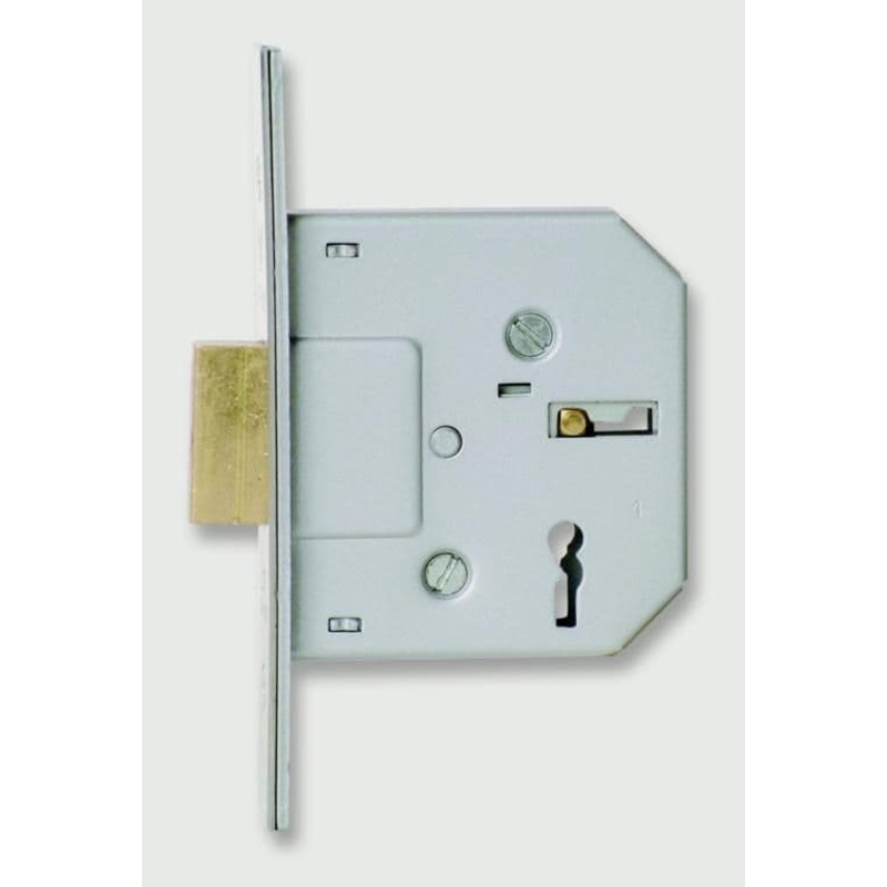 Sterling Mortice Deadlock Nickel Plated – 3L – 2.5