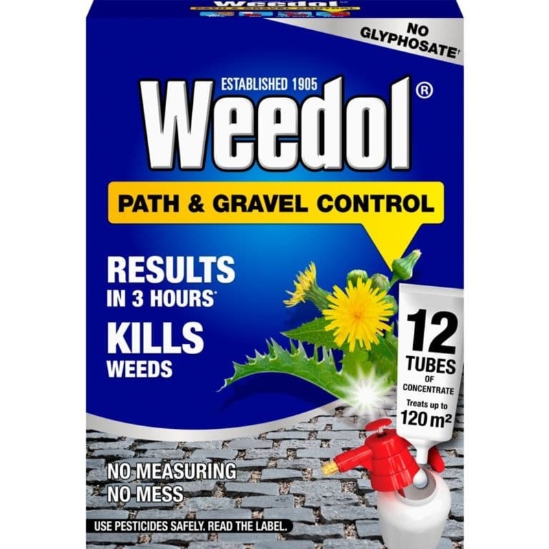 Weedol Path & Gravel Control Concentrate – 12 Tube