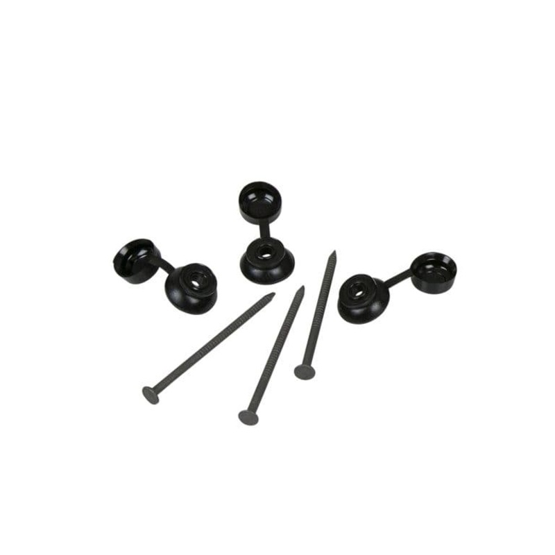 Ariel Coroline Fixings Pack Of 20 – Black