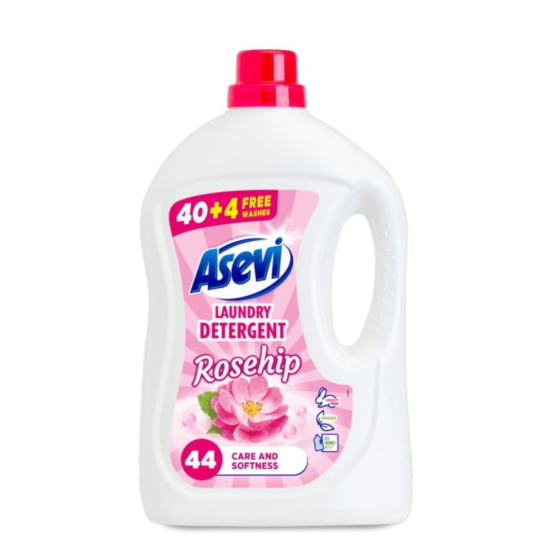 Asevi Laundry Detergent 2.4L – Rosehip