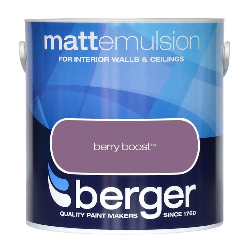 Berger Matt Emulsion 2.5L – Berry Boost