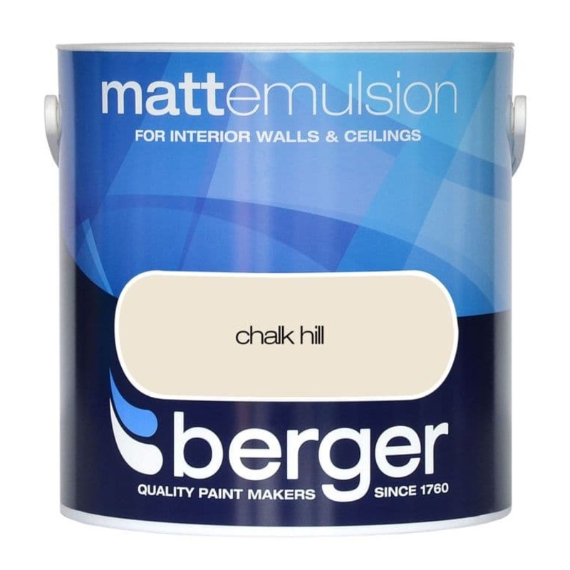 Berger Matt Emulsion 2.5L – Chalk Hill