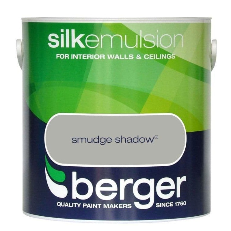 Berger Silk Emulsion 2.5L – Smudge Shadow