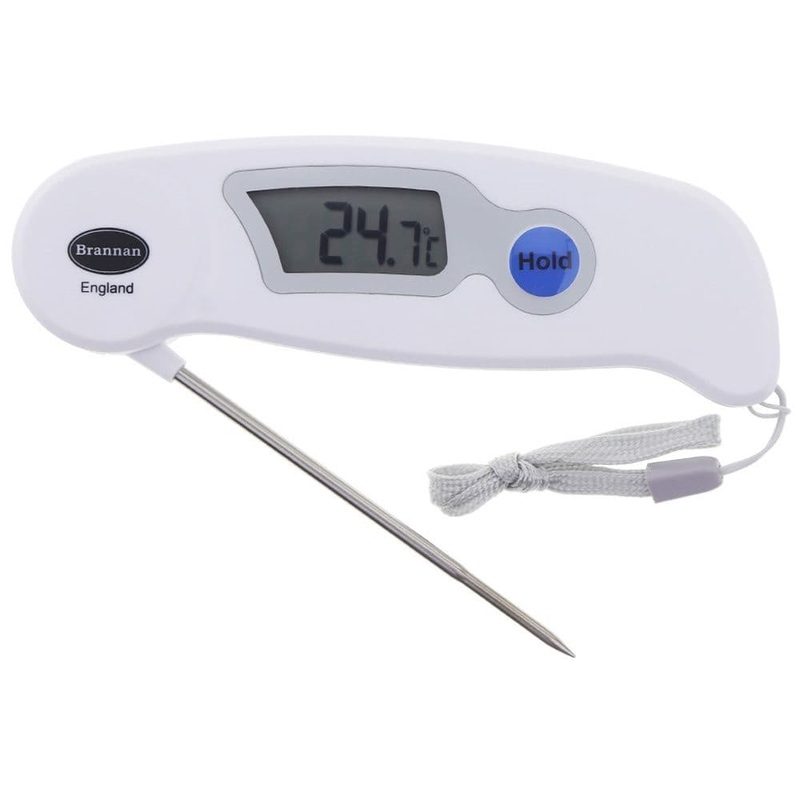 Brannan Stainless Steel Folding Probe Thermometer