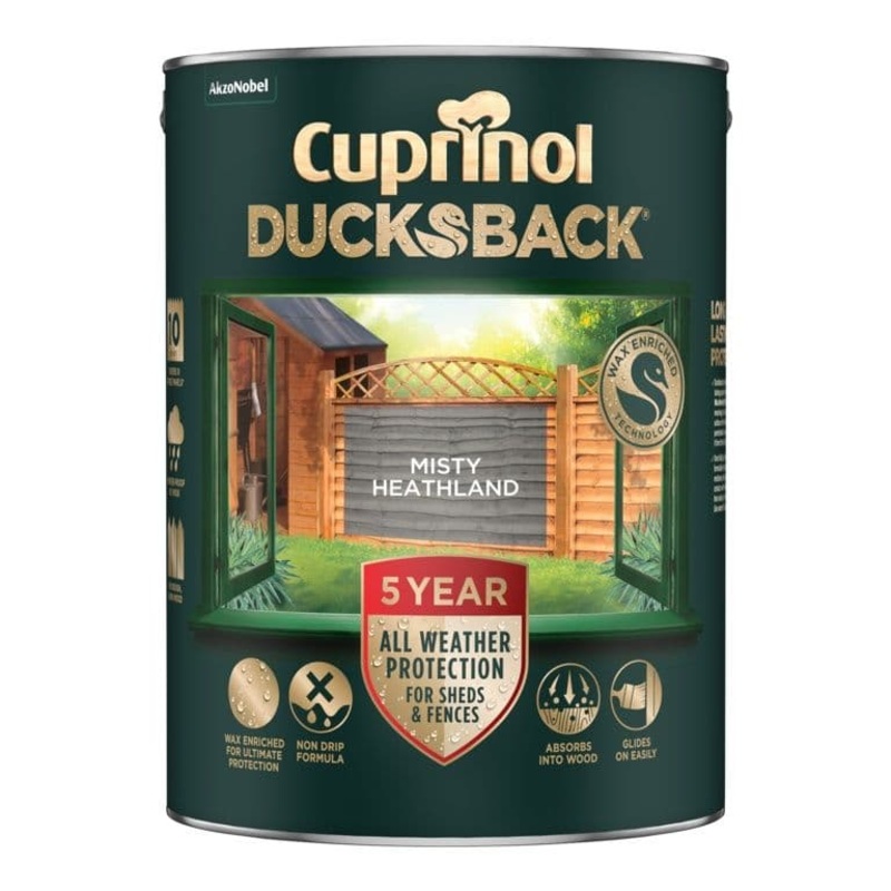 Cuprinol Ducksback 5L – Misty Heathland