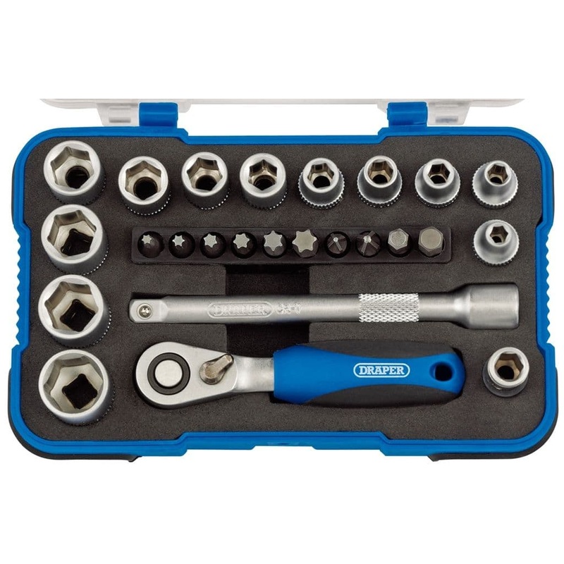 Draper 1/4 Sq Dr Metric Socket Set – 1/4