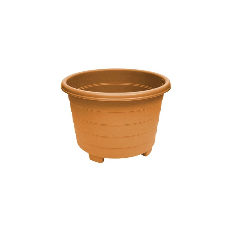 Grosvenor Round Planter – 32cm Terracotta