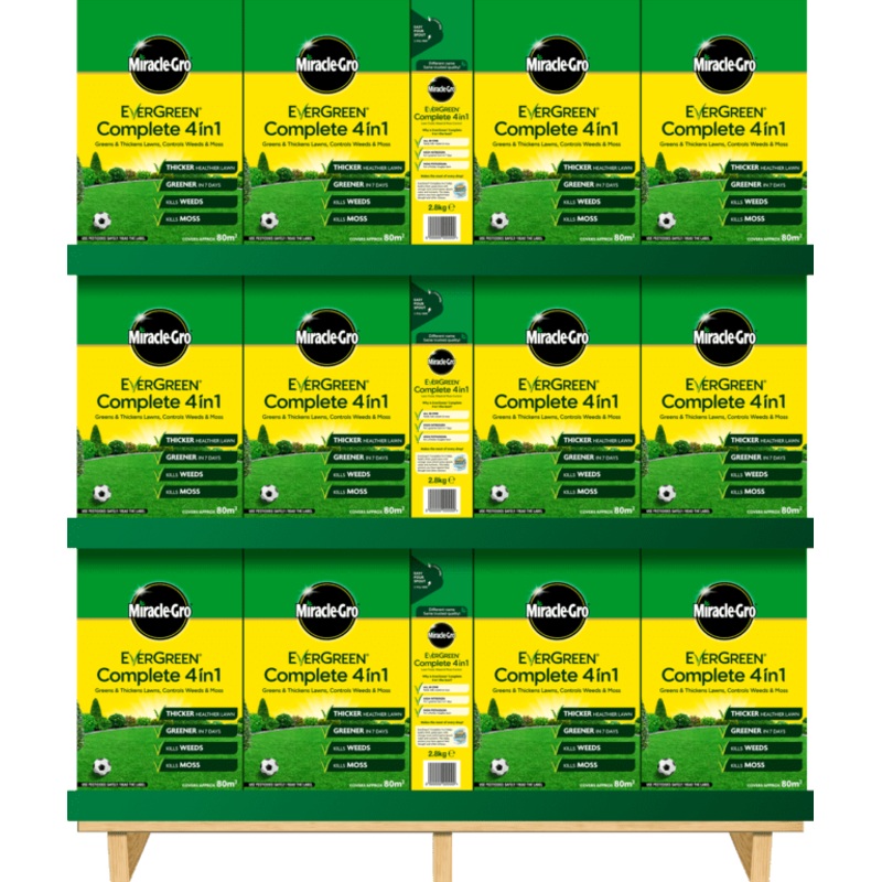 Miracle-Gro Evergreen Complete 4 in 1 – Display Unit