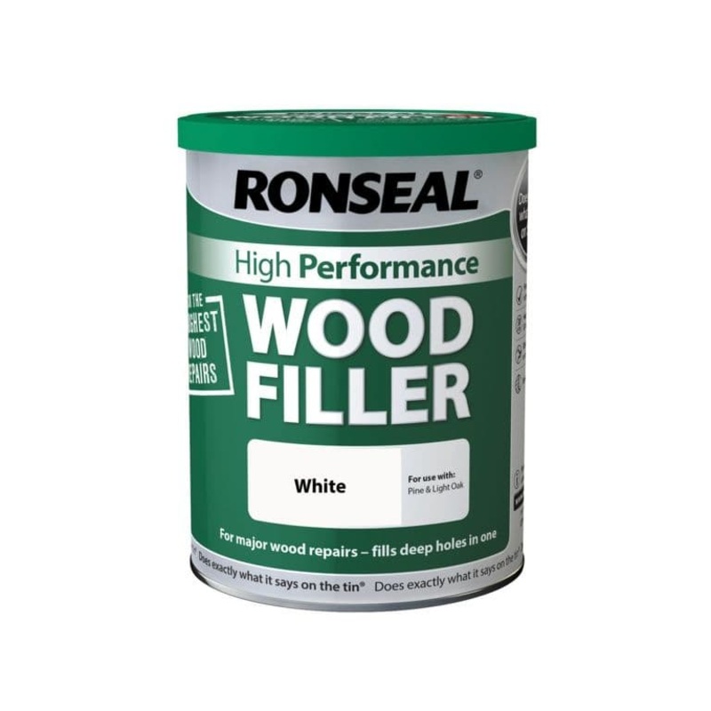 Ronseal High Performance Wood Filler 1kg – White