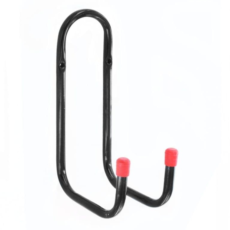 Securit Double Tubular Hook Black – Medium