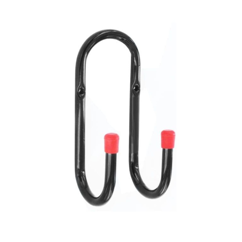 Securit Double Tubular Hook Black – Small