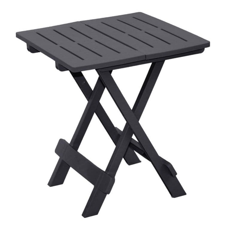 SupaGarden Plastic Folding Camping Table – Anthracite