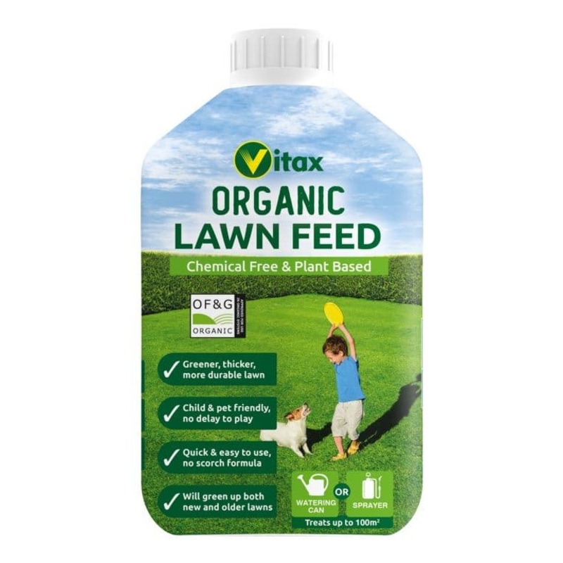 Vitax Organic Lawn Feed Liquid – 1L