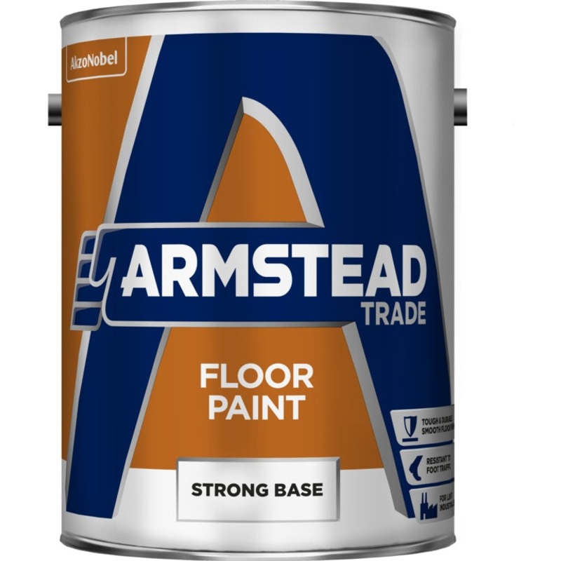 Armstead Trade Floor Paint – 5L Strong Base