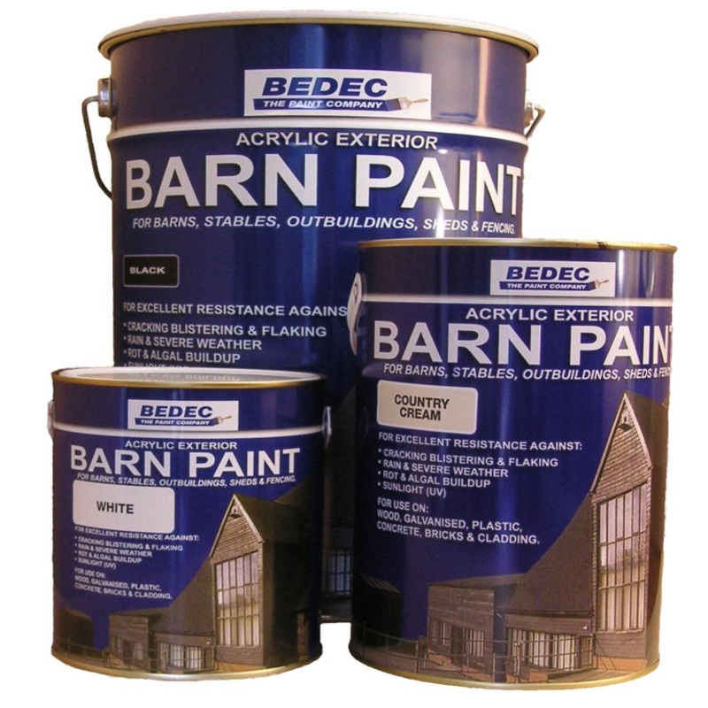 Bedec Barn Paint 5L – Matt Anthracite