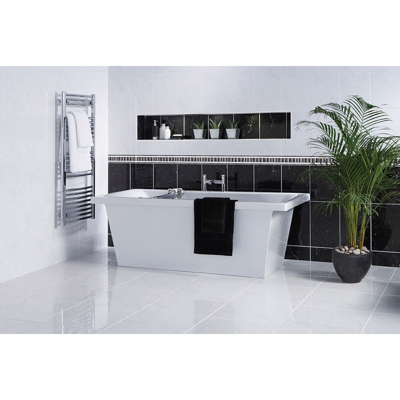 British Ceramic Tile Elgin Marbles White Field – 248x398mm | White
