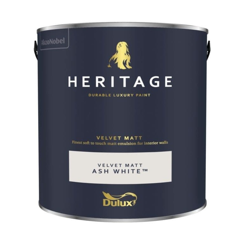 Dulux Heritage Matt 2.5L – Ash White
