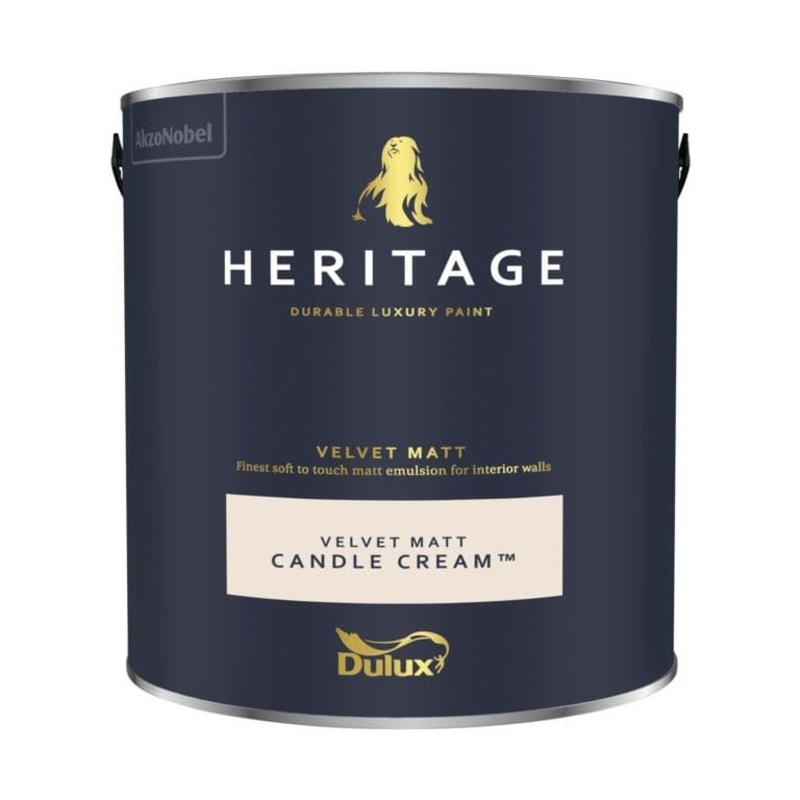 Dulux Heritage Matt 2.5L – Candle Cream