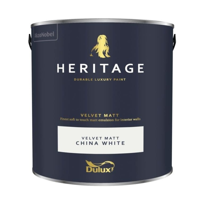 Dulux Heritage Matt 2.5L – China White