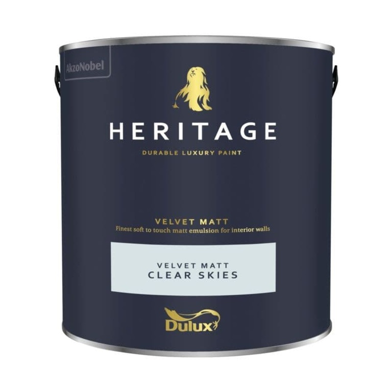 Dulux Heritage Matt 2.5L – Clear Skies