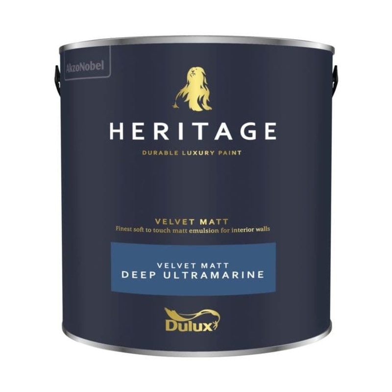 Dulux Heritage Matt 2.5L – Deep Ultramarine
