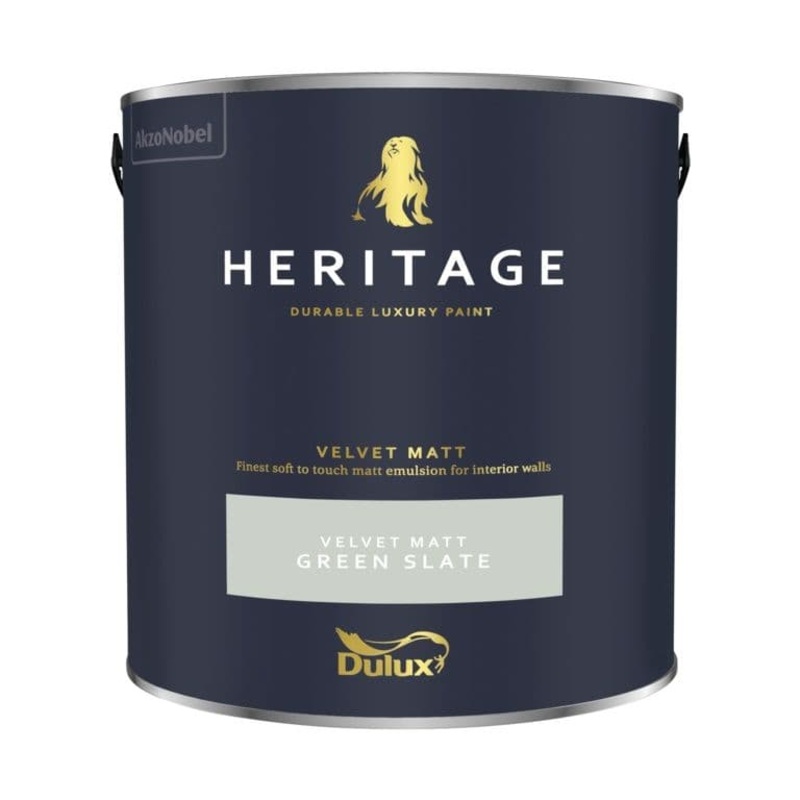 Dulux Heritage Matt 2.5L – Green Slate